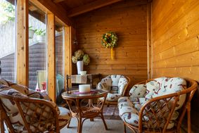 Sitzecke im Landhaus Gasser